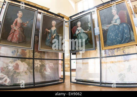 Palazzina di Caccia di Stupinigi. Residenza Reale di Casa Savoia. Stockfoto