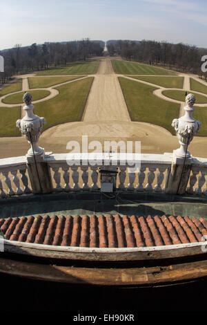 Palazzina di Caccia di Stupinigi. Residenza Reale di Casa Savoia. Stockfoto