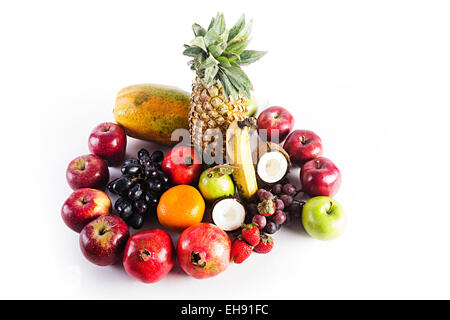 Überfluss Gesundheit Früchte niemand Stockfoto