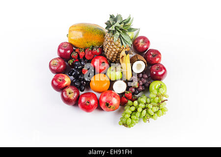 Überfluss Gesundheit Früchte niemand Stockfoto