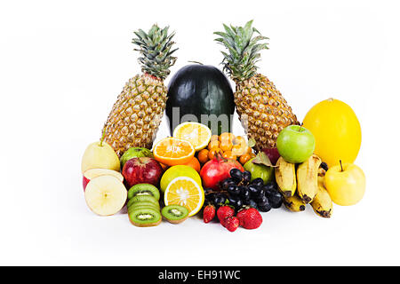 Überfluss Gesundheit Früchte niemand Stockfoto