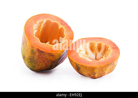 Frische Papaya Früchte Gesundheit niemand Stockfoto