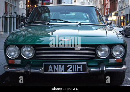 Ein Jensen Interceptor, H Registrierung, 1969, im kalifornischen Salbei, London, England Stockfoto