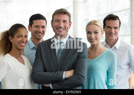 Team von Fachleuten, Porträt Stockfoto