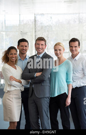 Team von Fachleuten, Porträt Stockfoto