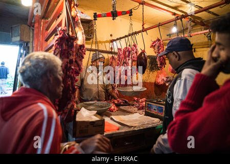 Lebensmittelmarkt in Nuwara Eliya, Kandy Provinz, Sri Lanka, Asien Stockfoto