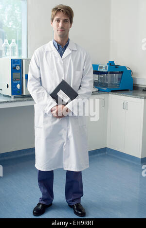 Wissenschaftler im Labor, Porträt Stockfoto
