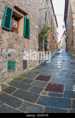 Castiglione d ' Orcia. Lokalität: Castiglione d ' Orcia (SI), Toskana, Italien. Stockfoto