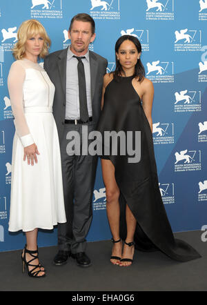 71. Venice International Film Festival - "gute Kill" - mit der Photocall: January Jones, Ethan Hawke, Zoe Kravitz Where: Venedig, Italien bei: 05 Sep 2014 Stockfoto