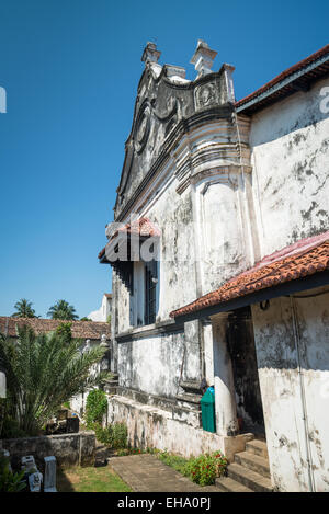 Groot Kerk, eine Niederländisch-reformierten Kirche im Inneren der Festung Galle, Sri Lanka Stockfoto