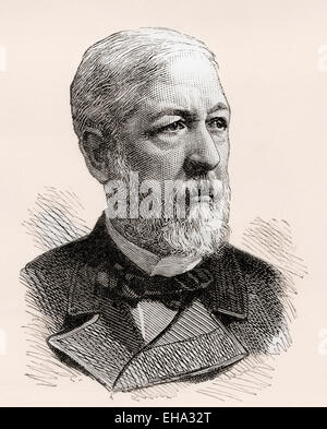 James Gillespie Blaine, 1830-1893.  Amerikanischer Staatsmann und Politiker. Stockfoto