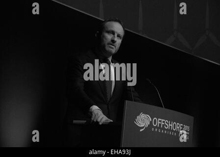 Kopenhagen, Dänemark. 10. März 2015. Martin Lidegaard dänische Außenminister anlässlich der European Wind Energie Association Conference Offshore 2015 organisiert von der EWEA im Bella Center für drei 2 Konferenz Credit: Francis Dean/Alamy Live News Stockfoto