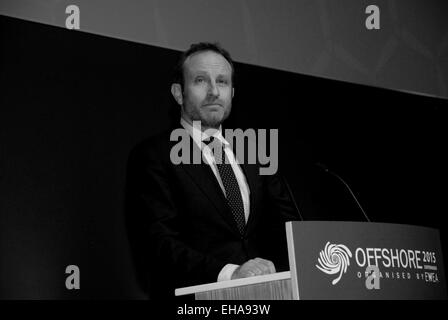 Kopenhagen, Dänemark. 10. März 2015. Martin Lidegaard dänische Außenminister anlässlich der European Wind Energie Association Conference Offshore 2015 organisiert von der EWEA im Bella Center für drei 2 Konferenz Credit: Francis Dean/Alamy Live News Stockfoto