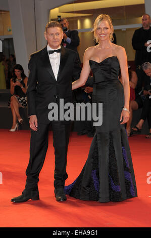 71. Internationalen Filmfestspiele von Venedig (VIFF) - "gute Kill" - Premiere mit: Andrew Niccol, Rachel Roberts wo: Venedig, Italien bei: 05 Sep 2014 Stockfoto