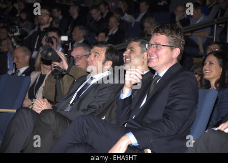 Kopenhagen, Dänemark. 10. März 2015. Martin Lidegaard dänische Außenminister anlässlich der European Wind Energie Association Conference Offshore 2015 organisiert von der EWEA im Bella Center für drei 2 Konferenz Credit: Francis Dean/Alamy Live News Stockfoto