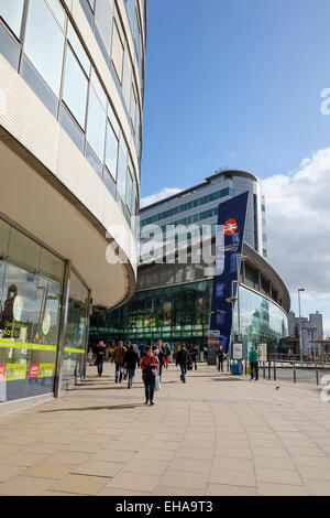 Manchester, England: Piccadilly Bahnhof Stockfoto