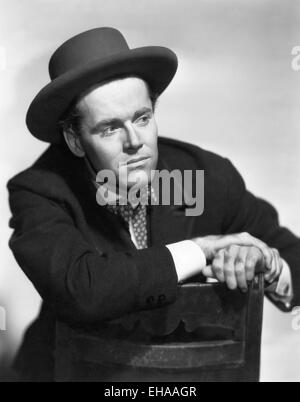 Henry Fonda, Portrait für den Film "Die Geschichte von Alexander Graham Bell", 1939 Stockfoto