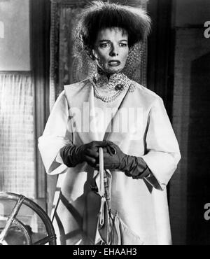 Katharine Hepburn, am Set des Films "Plötzlich im letzten Sommer", 1959 Stockfoto