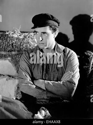 John Gilbert, am Set des Films "Weg für einen Seemann", 1930 Stockfoto