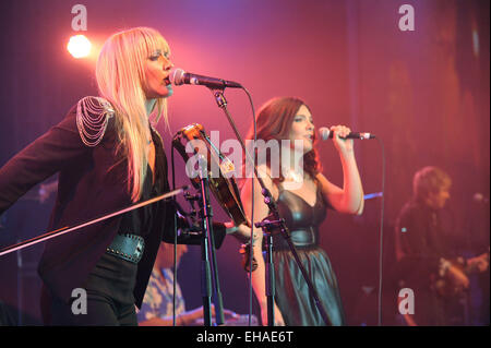 Canadian Country Music Association (CCMA) Entdeckung Showcase Leistung bei Shaw Conference Centre Featuring: das Lovelocks wo: Edmonton, Kanada bei: 04 Sep 2014 Stockfoto