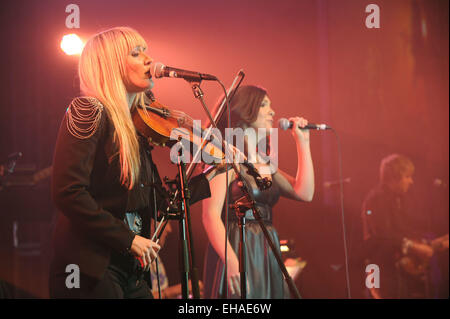 Canadian Country Music Association (CCMA) Entdeckung Showcase Leistung bei Shaw Conference Centre Featuring: das Lovelocks wo: Edmonton, Kanada bei: 04 Sep 2014 Stockfoto