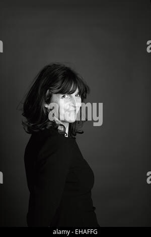 Emma BridgeWater auf literarische Oldie Mittagessen 03.10.15 Stockfoto