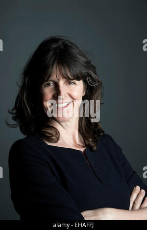 Emma BridgeWater auf literarische Oldie Mittagessen 03.10.15 Stockfoto