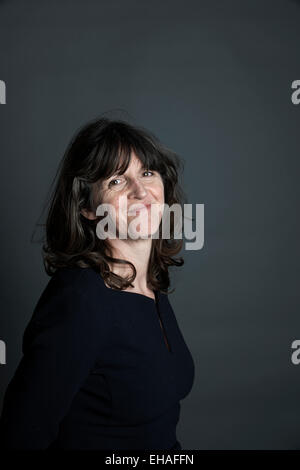 Emma BridgeWater auf literarische Oldie Mittagessen 03.10.15 Stockfoto