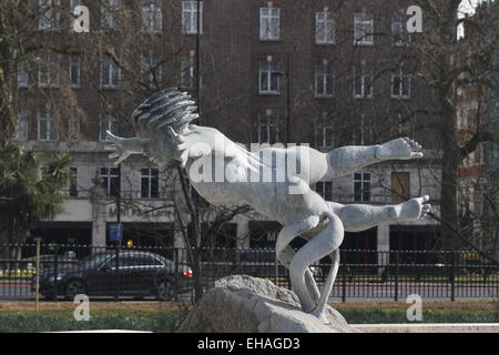 Freude am Leben-Brunnen, Hyde Park, London, England, Vereinigtes Königreich Stockfoto