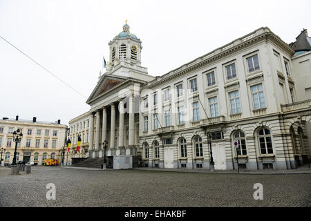 Saint-Jacques-Sur-Coudenberg-Kirche auf dem Royal Platz in Brüssel. Stockfoto