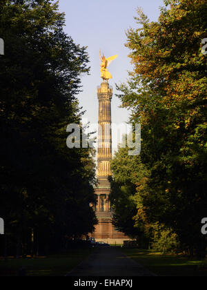 Berliner Siegessäule / Siegessäule Stockfoto