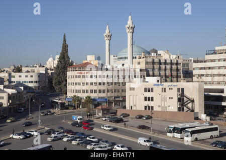 König Abdullah ich Moschee, Amman, Jordanien Stockfoto