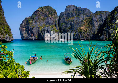 Insel Ko Phi Phi, Phuket, Thailand Stockfoto