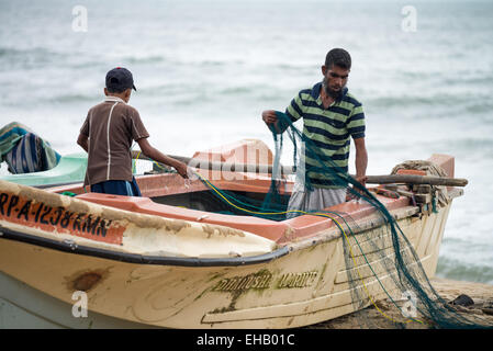 leere Strände, Arugam Bay, Sri Lanka, Asien Stockfoto