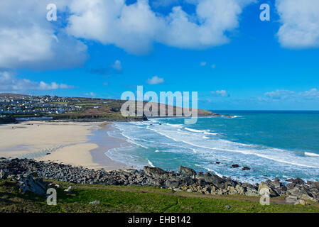 Strand von Newquay, Cornwall, England UK Stockfoto