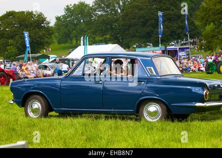 Ford Cortina Mark I Oldtimer. Skelton Show Cumbria, England, UK. Stockfoto