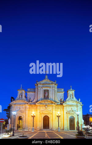 Mediterranen Europa, Malta, Rabat, St Paul's Kirche (1675) Stockfoto