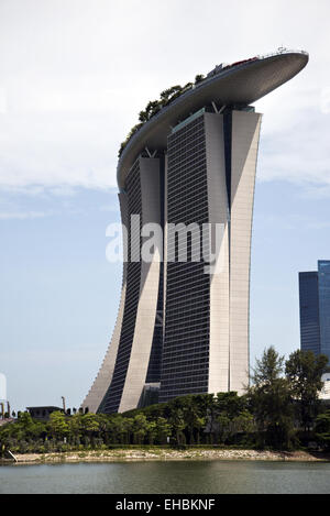 Hotel Marina Bay Sands, Singapur Stockfoto