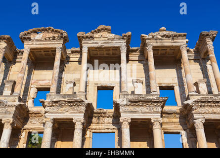 Alten Celsius Bibliothek in Ephesus-Türkei Stockfoto