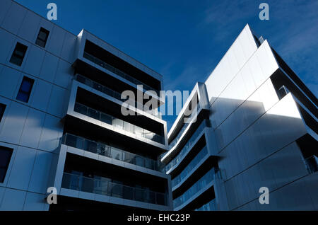 stilvolle Entwicklung von neuen Wohnungen, Norwich, Norfolk, england Stockfoto