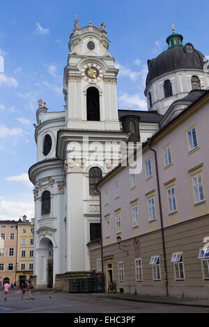 Kollegienkirche (Salzburg)-Universität Salzburg-Kirche Stockfoto