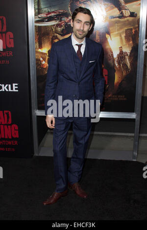 Los Angeles, Kalifornien, USA. 11. März 2015. Zach Lipvsky besucht '' Dead Rising: Wachturm '' Los Angeles Premiere am 11. März 2015 in den Sony Studios in Culver City, Kalifornien. USA. Bildnachweis: TLeopold/Globe Fotos/ZUMA Draht/Alamy Live-Nachrichten Stockfoto