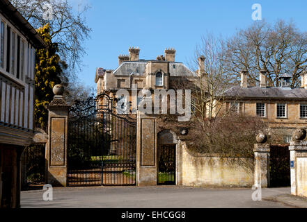 Overbury Gericht, Overbury, Worcestershire, England, Vereinigtes Königreich Stockfoto