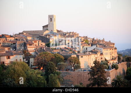 Das hochgelegene Dorf von Saint Paul de Vence in Côte d ' Azur Stockfoto