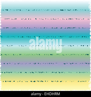 gebrochene Streifen Pastell Stockfoto