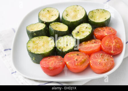 Gegrilltes Gemüse - gegrilltes Gemüse Stockfoto