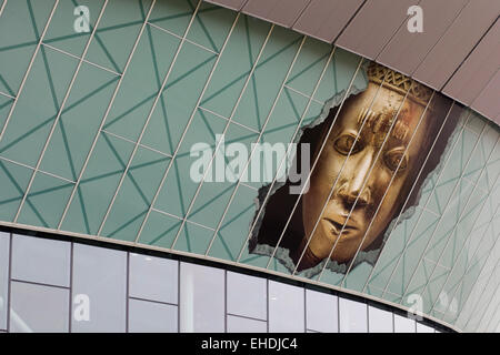 Liverpool Echo Arena am Kings Dock Uferpromenade in Liverpool Stockfoto