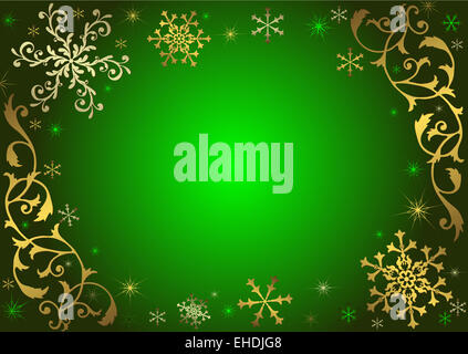 Ostern grün Vintage-Hintergrund Stockfoto