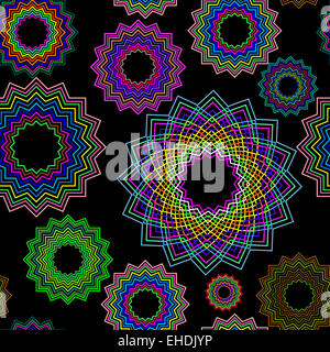 nahtlose geometrische Muster 2 Stockfoto