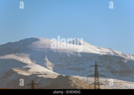 Snowdon Snowdonia Nordwales UK Stockfoto